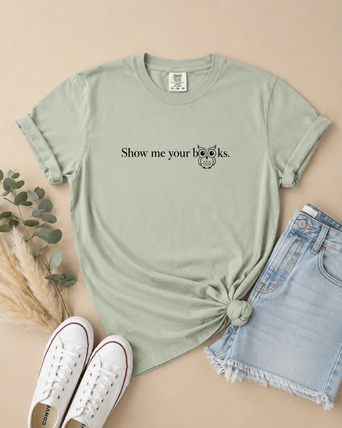 Show Me Your Books Tee