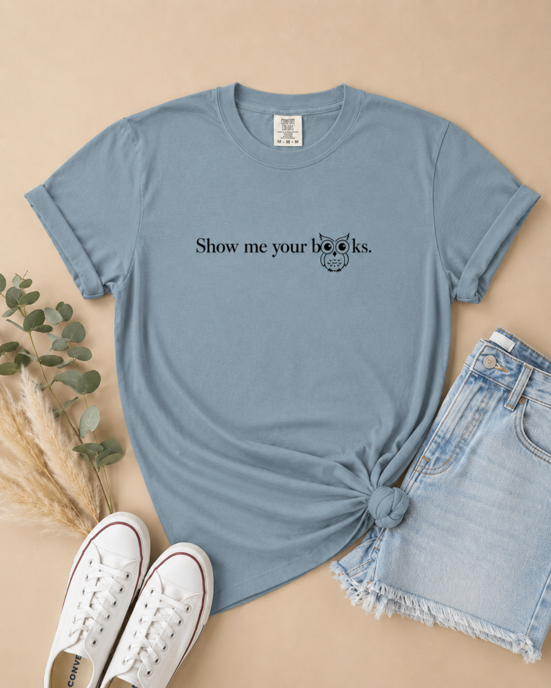Show Me Your Books Tee