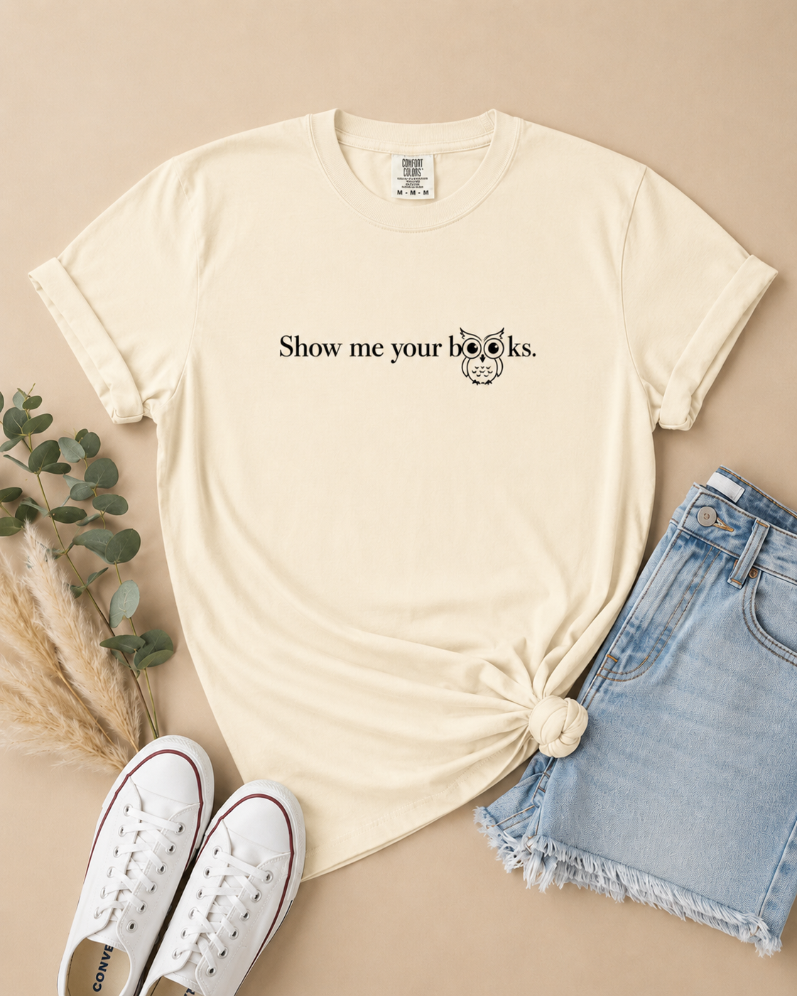 Show Me Your Books Tee