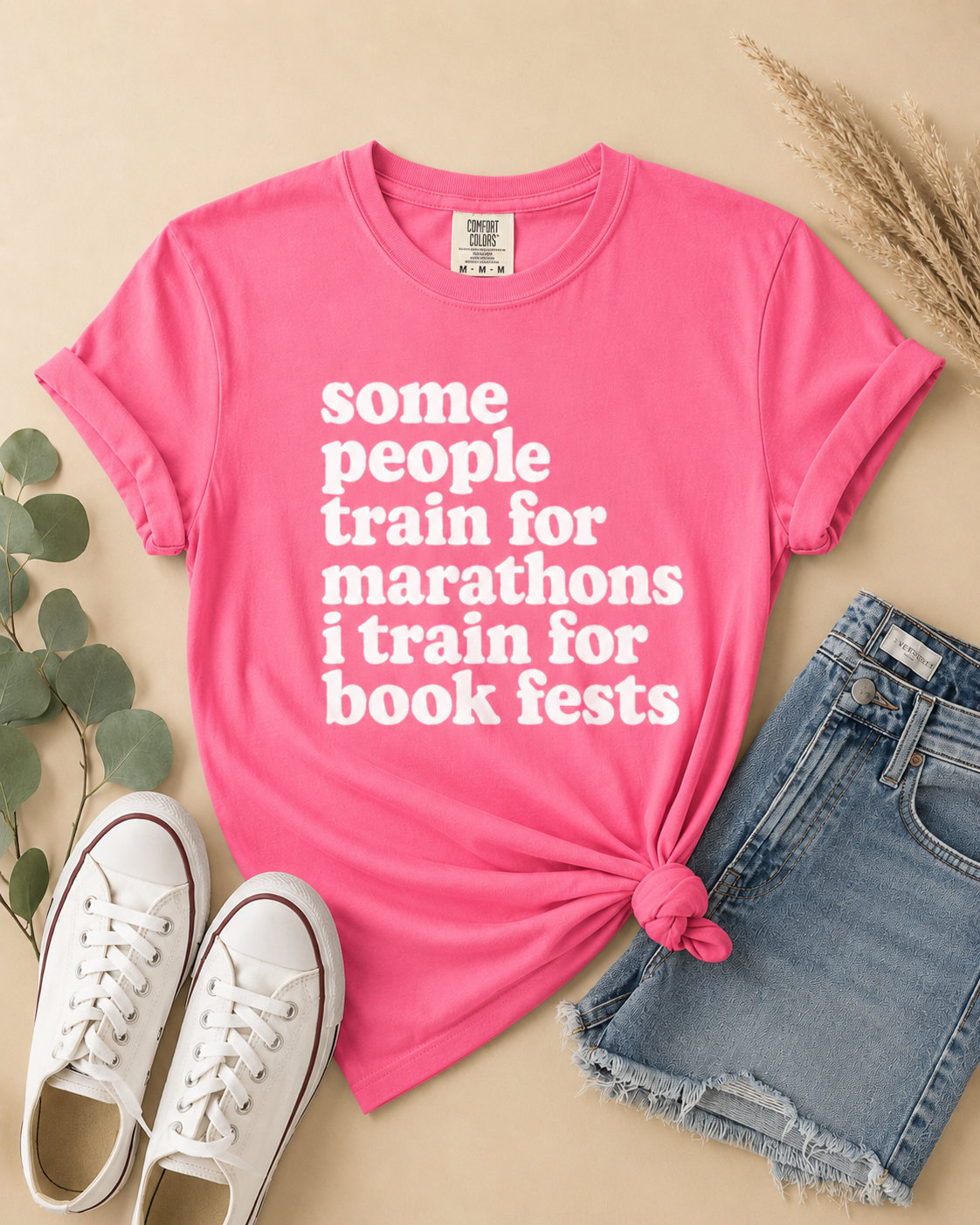 I Train for Book Fests