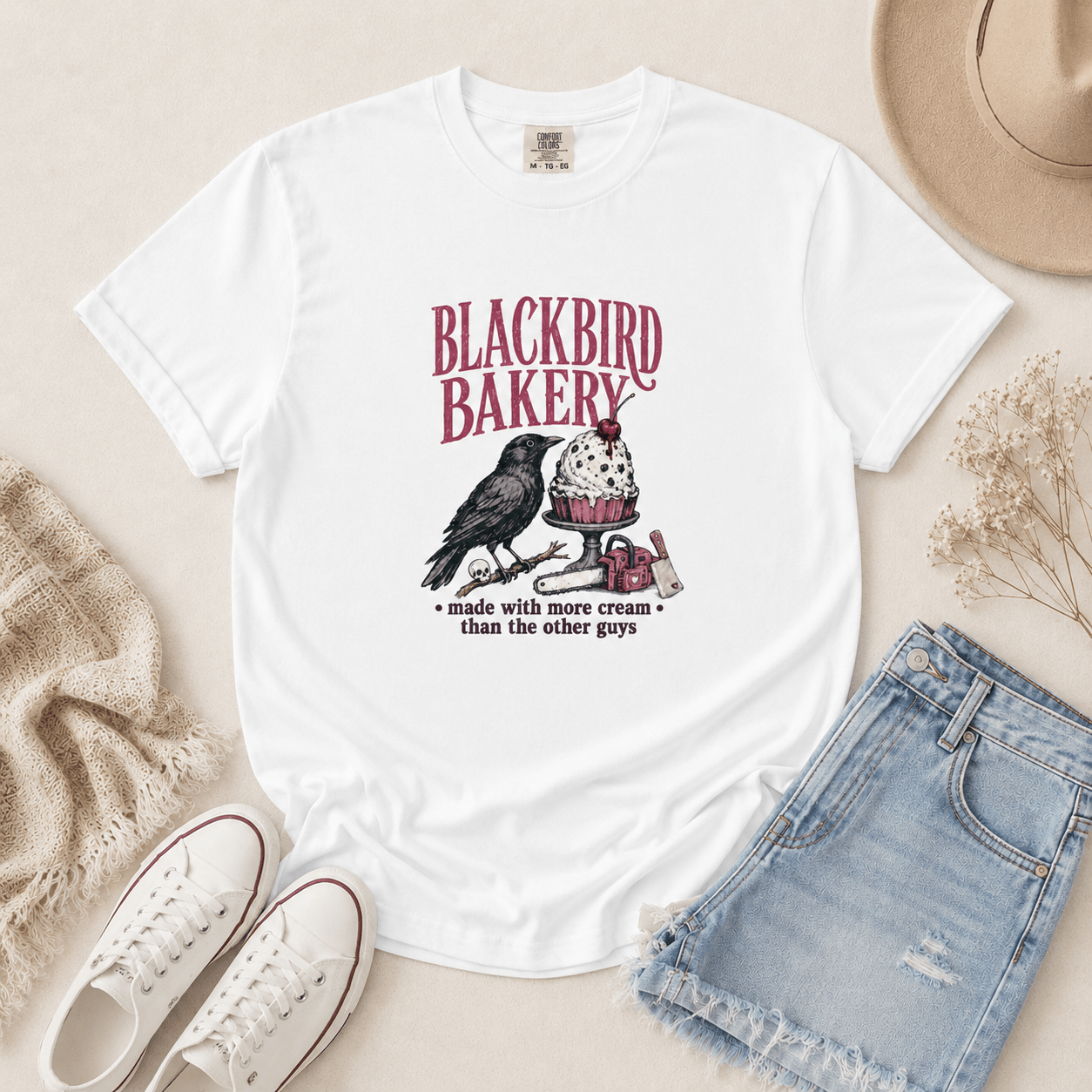 Butcher & Blackbird Inspired Graphic Tee - T - SHIRT - TheSpinedLife