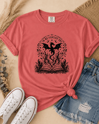 In My Fantasy Era Bookish Dragon Tee - T-SHIRT - TheSpinedLife
