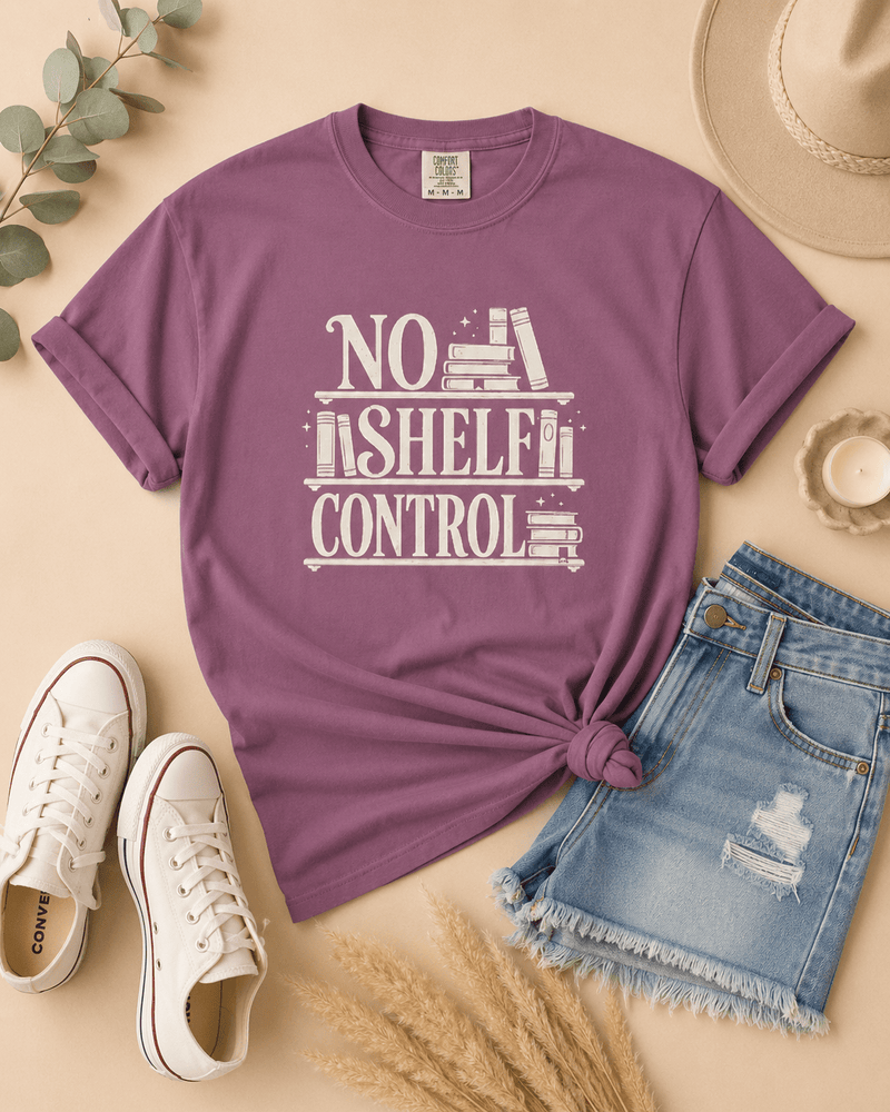 No Shelf Control Tee - T-SHIRT - TheSpinedLife