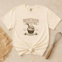 Montague Muffins Leather & Lark Tee - T - SHIRT - TheSpinedLife
