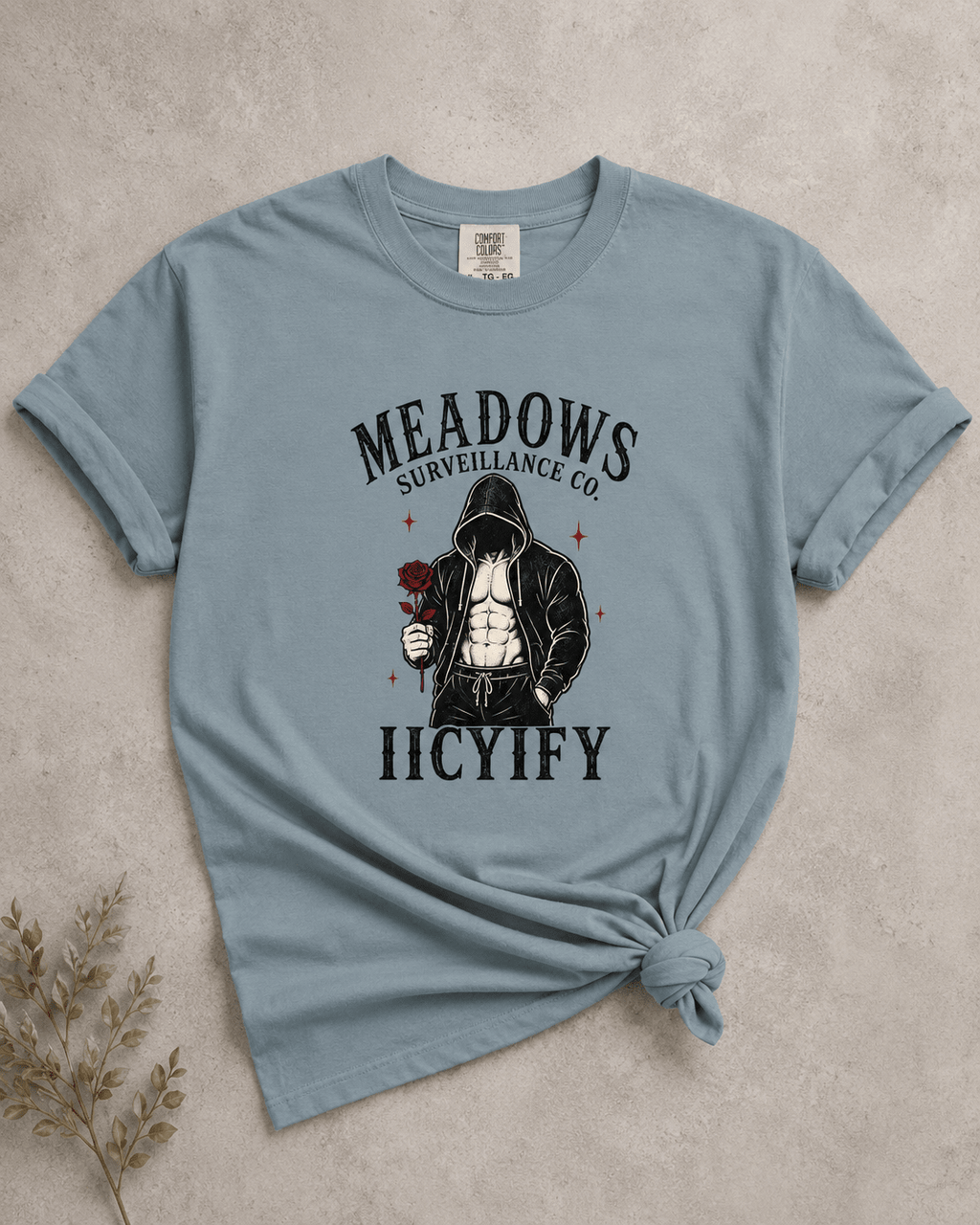 Meadows Surveillance Co. Haunting Adeline Inspired Graphic Tee - T - SHIRT - TheSpinedLife