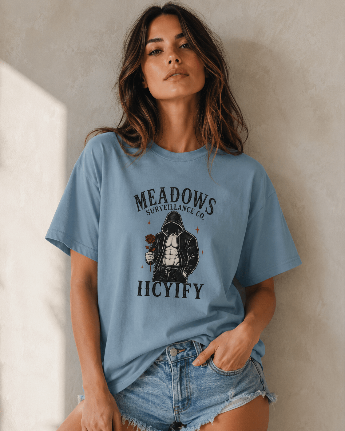 Meadows Surveillance Co. Haunting Adeline Inspired Graphic Tee - T - SHIRT - TheSpinedLife