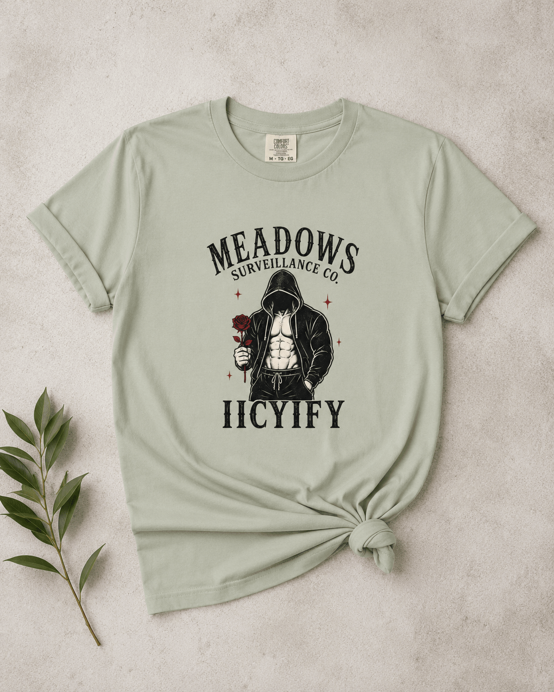 Meadows Surveillance Co. Haunting Adeline Inspired Graphic Tee - T - SHIRT - TheSpinedLife