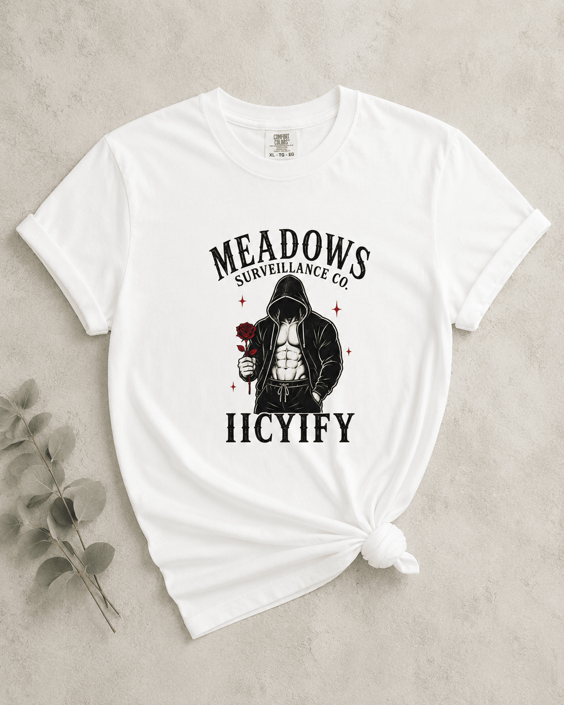 Meadows Surveillance Co. Haunting Adeline Inspired Graphic Tee - T - SHIRT - TheSpinedLife