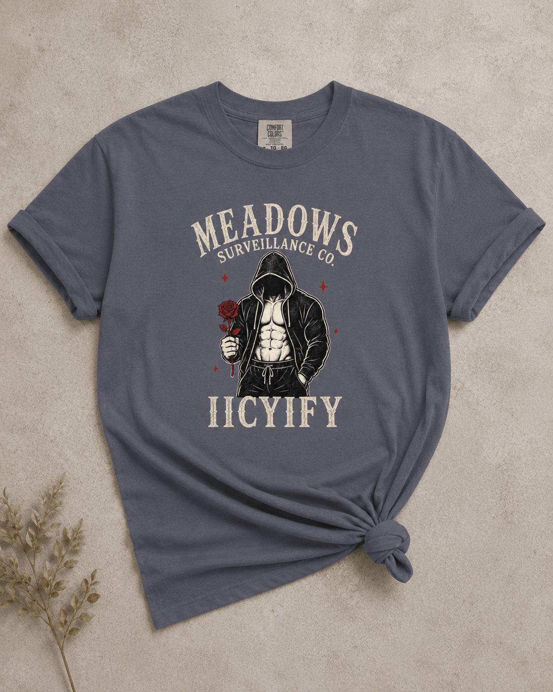 Meadows Surveillance Co. Haunting Adeline Inspired Graphic Tee - T - SHIRT - TheSpinedLife