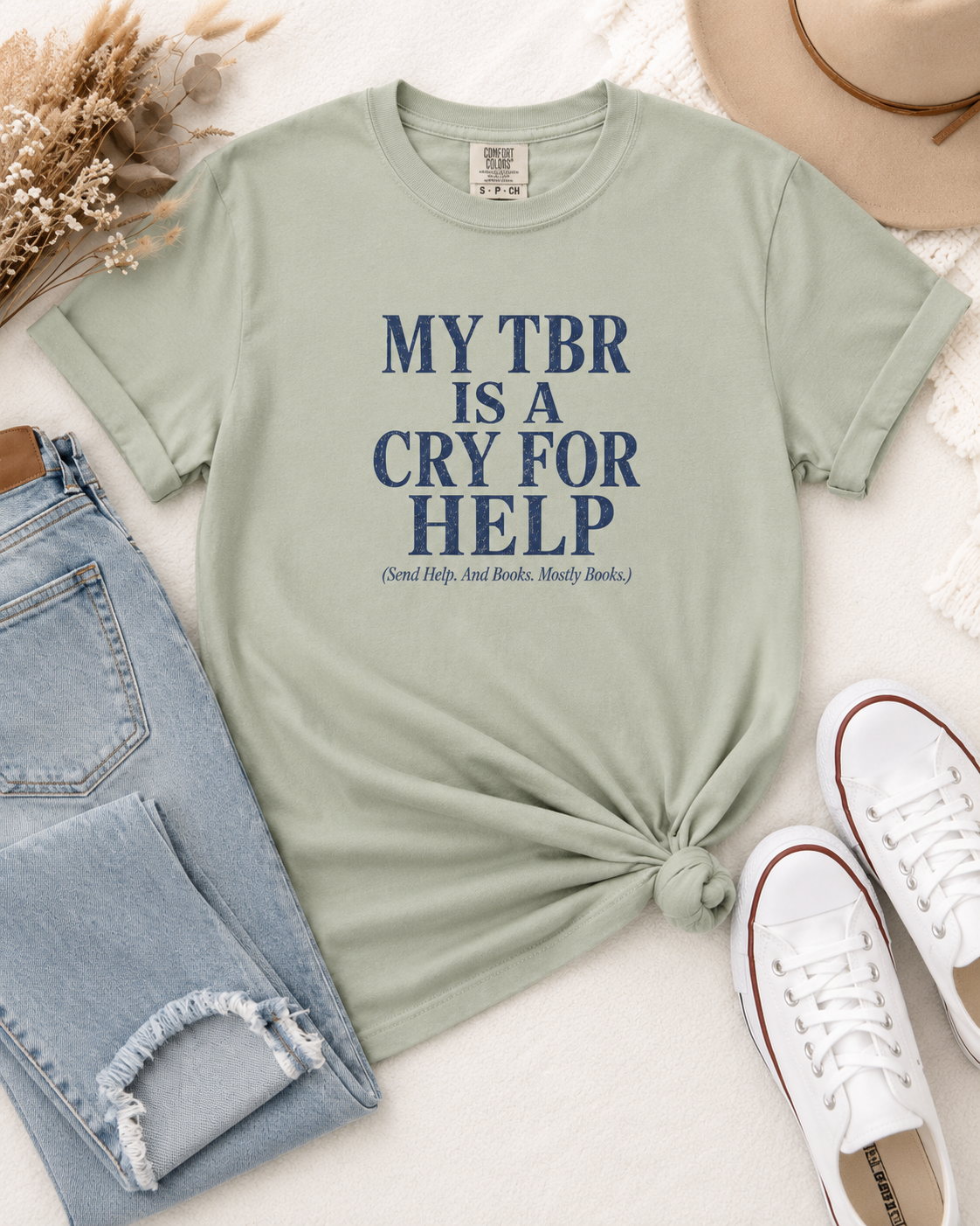 My TBR Is A Cry For Help Tee