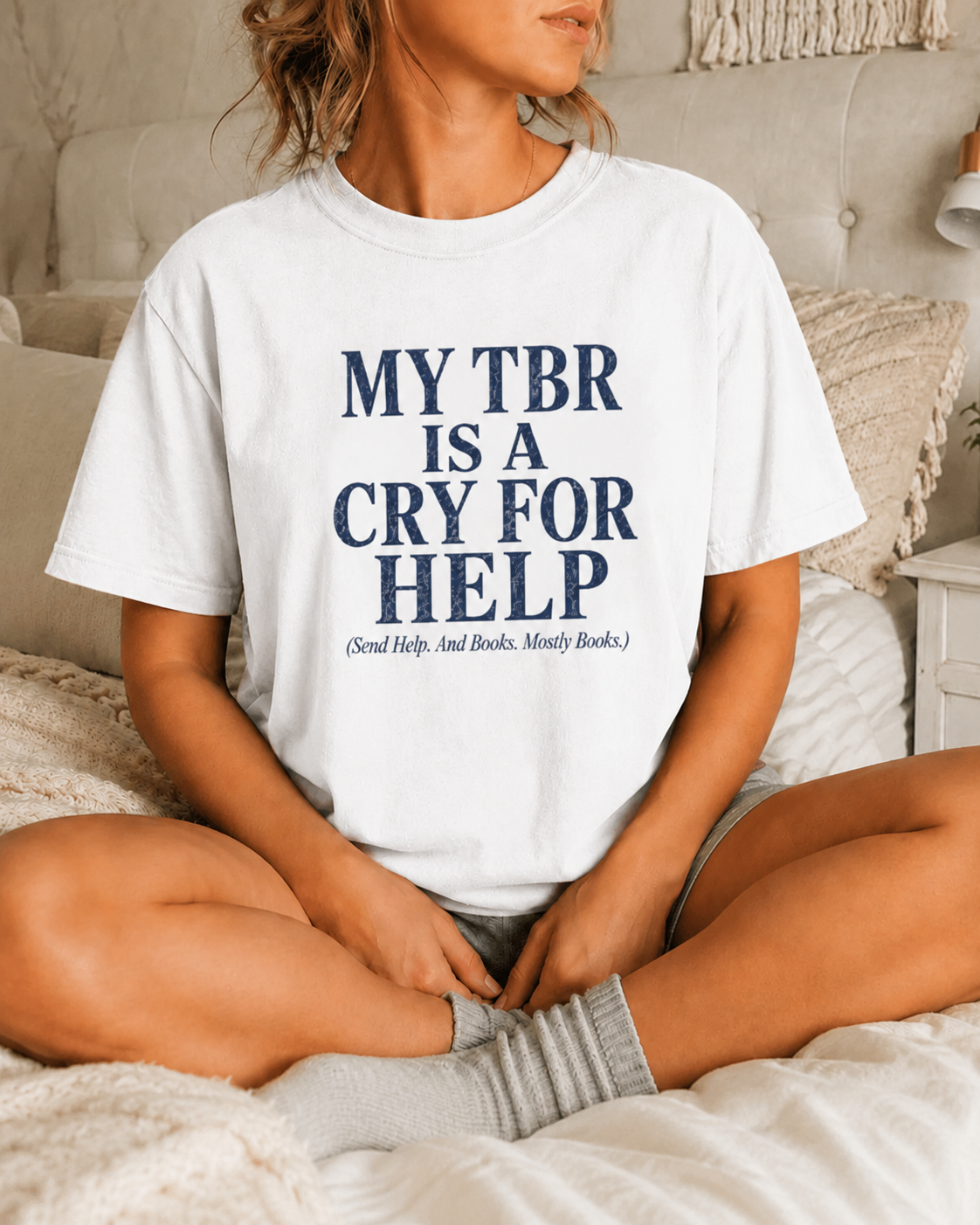 My TBR Is A Cry For Help Tee