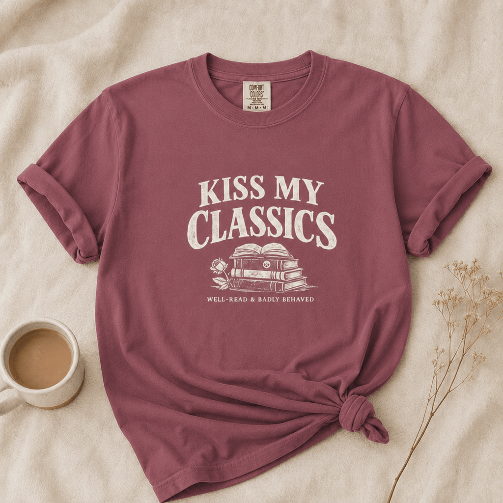 Kiss My Classics Graphic Tee - T - SHIRT - TheSpinedLife