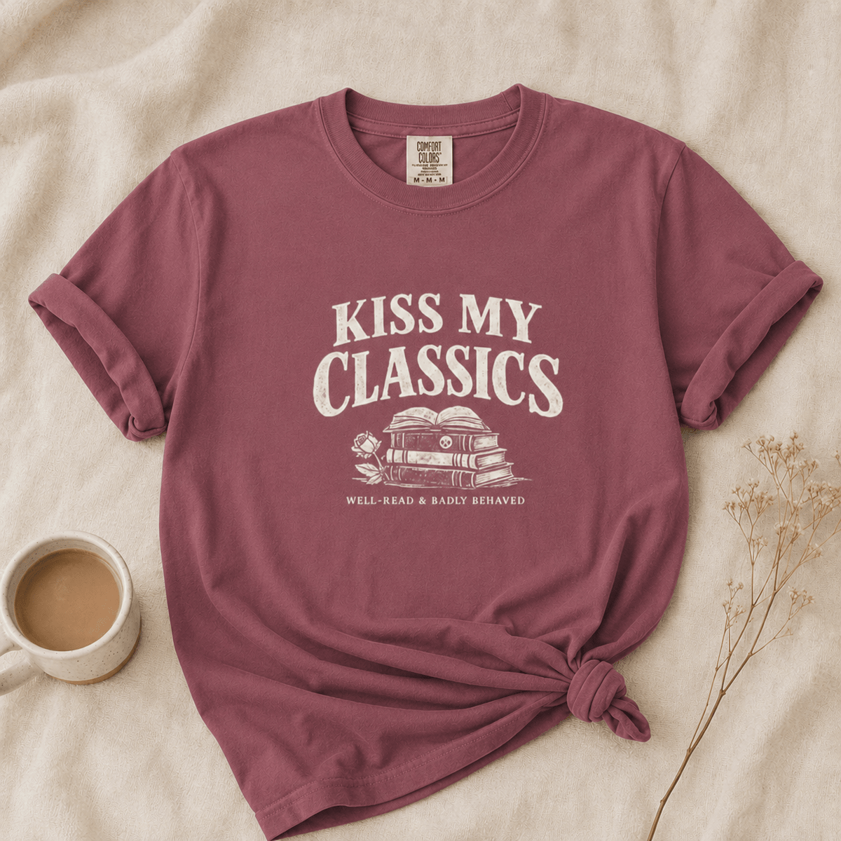 Kiss My Classics Graphic Tee - T - SHIRT - TheSpinedLife