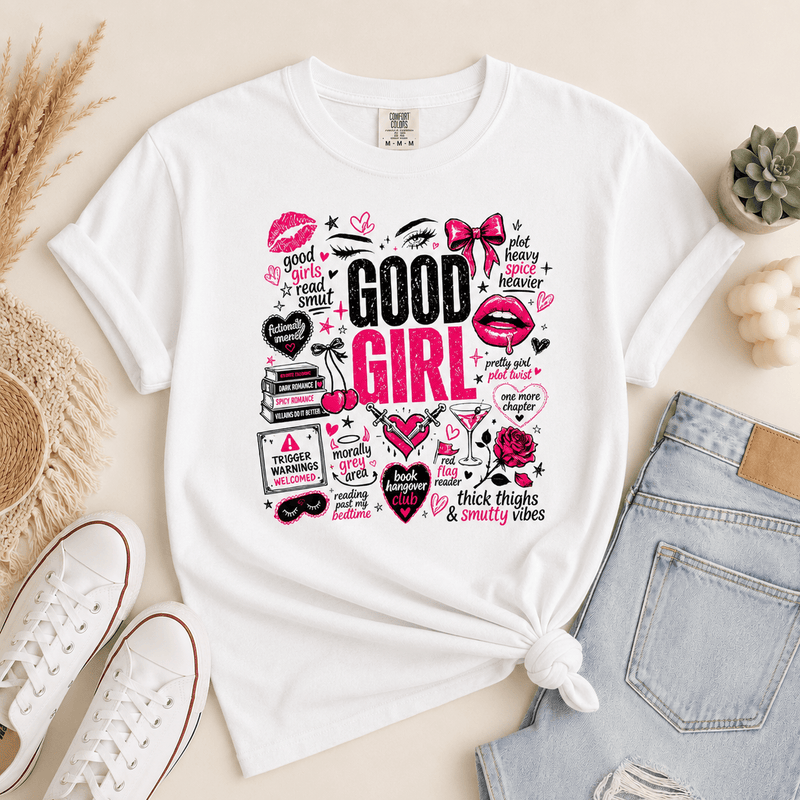 Good Girl Graphic Tee - T-SHIRT - TheSpinedLife