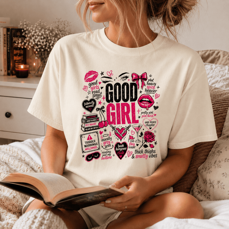 Good Girl Graphic Tee - T-SHIRT - TheSpinedLife