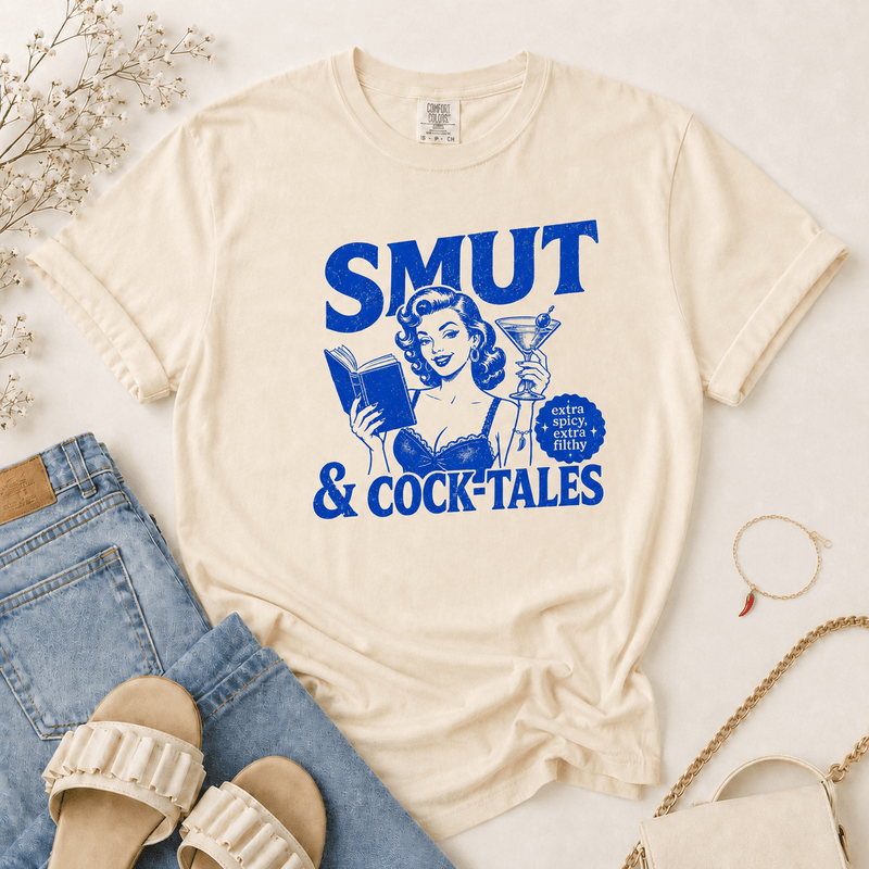 Smut & Cock-Tales Graphic Tee - T-SHIRT - TheSpinedLife