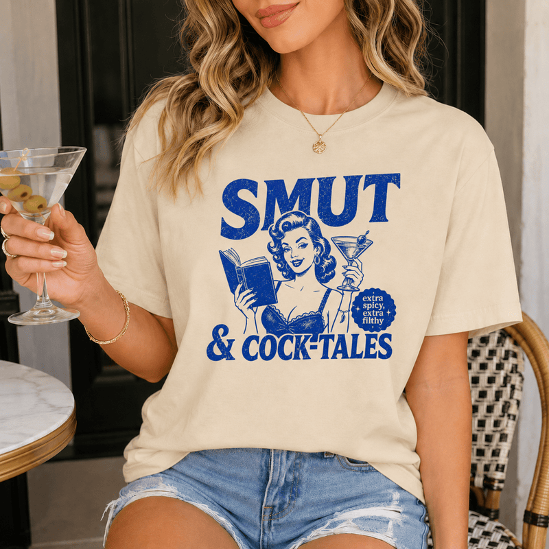 Smut & Cock-Tales Graphic Tee - T-SHIRT - TheSpinedLife