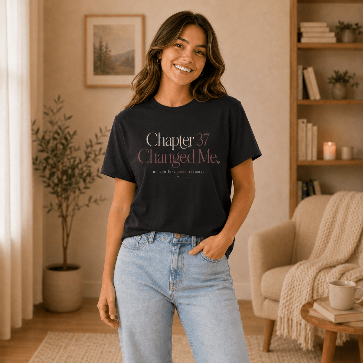 Chapter 37 Changed Me Tee - T - SHIRT - TheSpinedLife