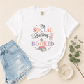 My Social Battery Is Booked Graphic Tee - T - SHIRT - TheSpinedLife
