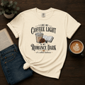 Coffee Light Romance Dark Graphic Tee - T - SHIRT - TheSpinedLife