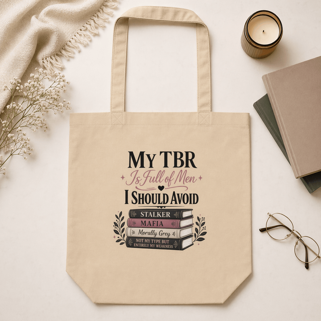 My TBR Is Full of Men I Should Avoid Tote Bag - Tote Bag - TheSpinedLife