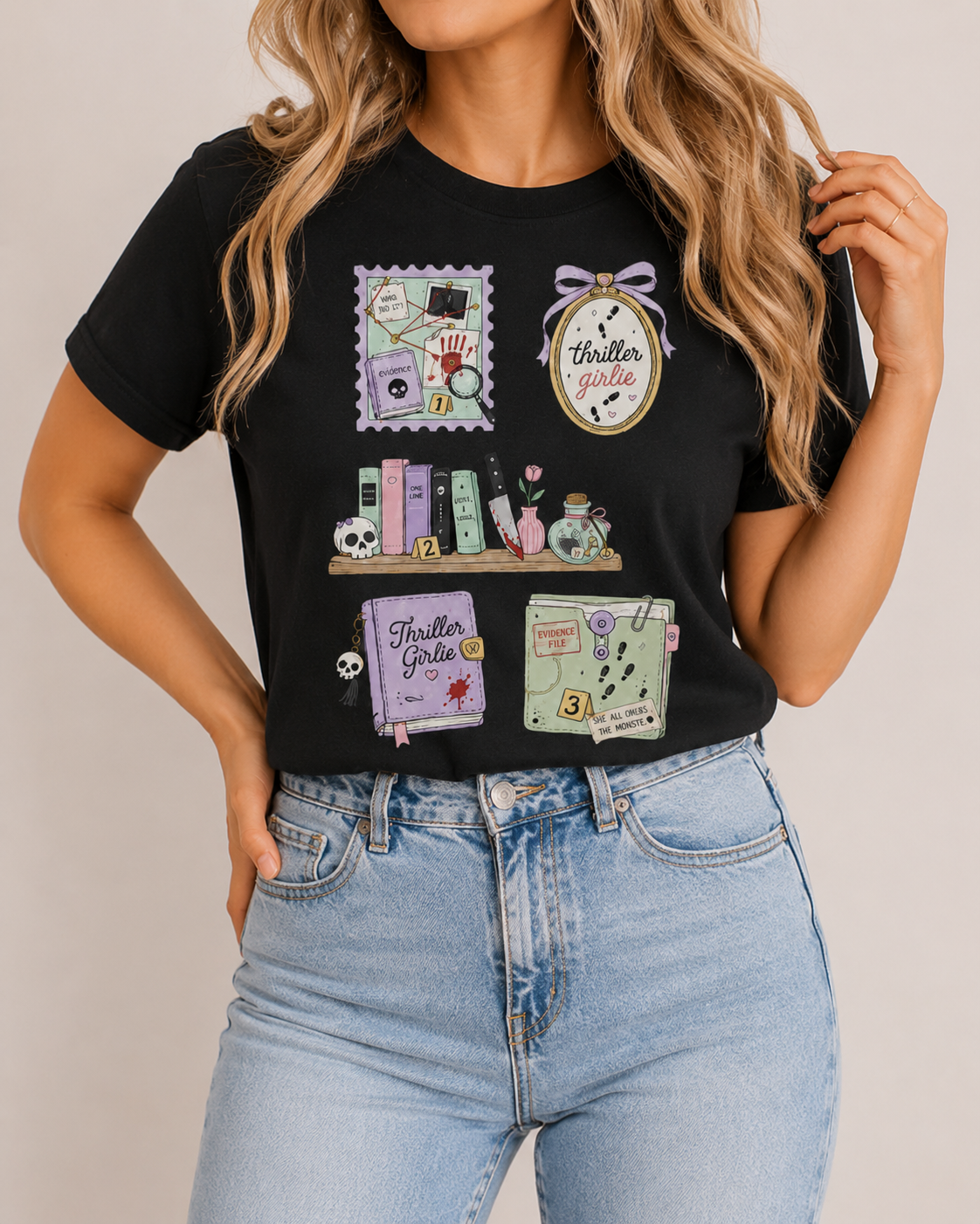 Thriller Girlie Graphic Tee