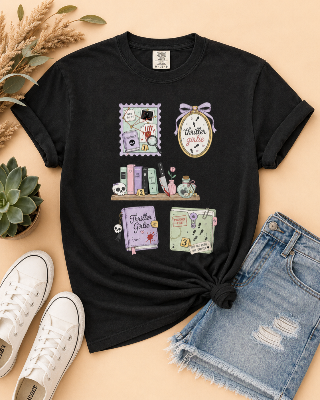 Thriller Girlie Graphic Tee