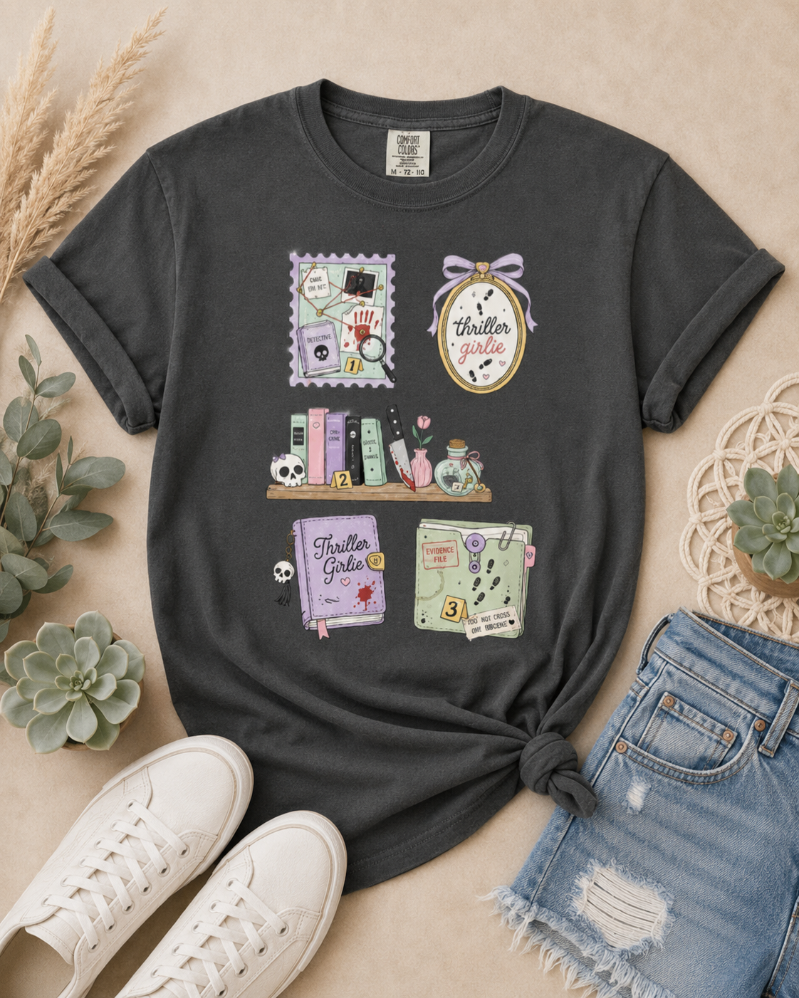 Thriller Girlie Graphic Tee