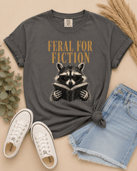 Feral For Fiction Tee - T-SHIRT - TheSpinedLife
