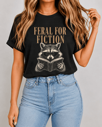 Feral For Fiction Tee - T-SHIRT - TheSpinedLife
