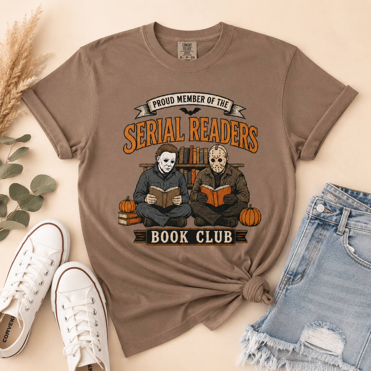 Serial Readers Book Club Tee