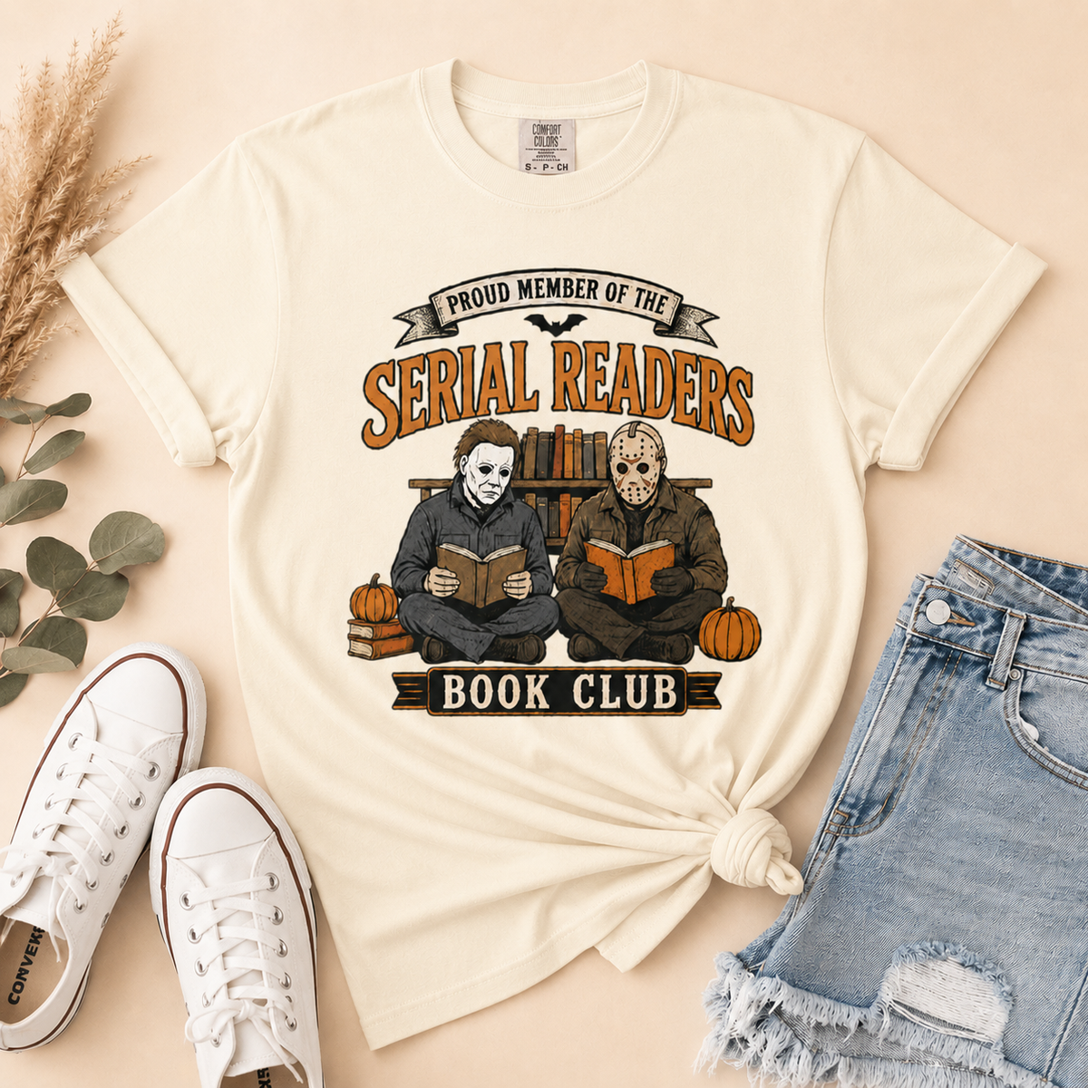 Serial Readers Book Club Tee