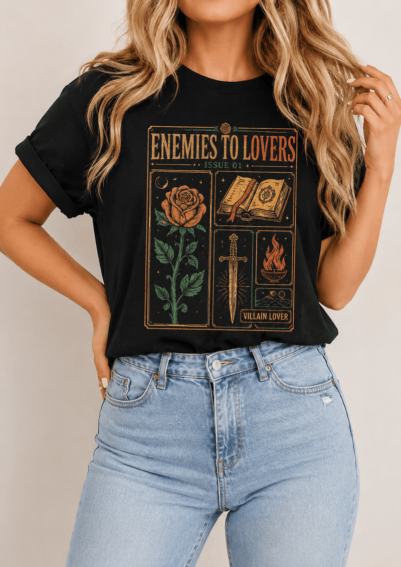 Enemies to Lovers Tee - T-SHIRT - TheSpinedLife