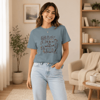 I'll Be In My Reading Nook | Bookish Graphic Tee - T - SHIRT - TheSpinedLife