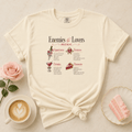 Enemies to Lovers Menu Bookish Graphic Tee - T - SHIRT - TheSpinedLife