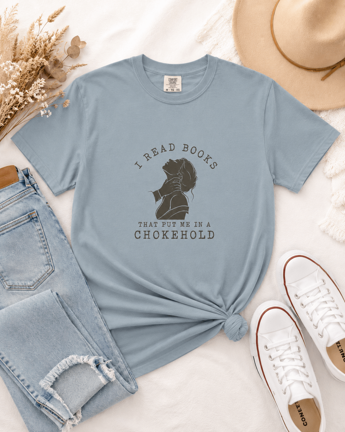 Chokehold Books Graphic Tee - T - SHIRT - TheSpinedLife