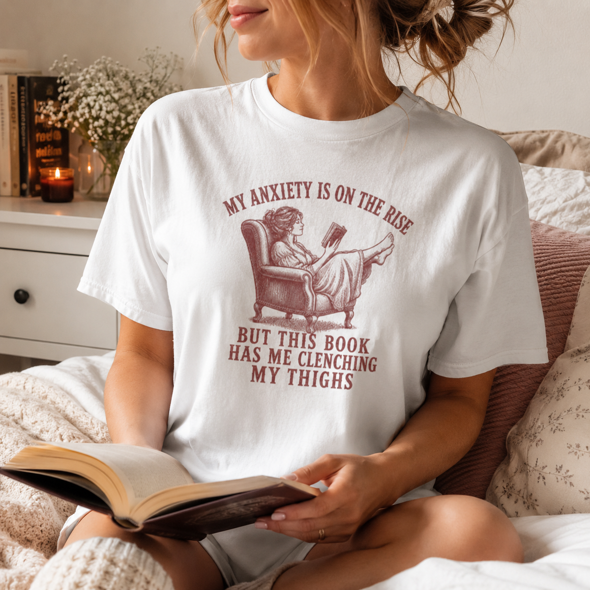 My Anxiety Is On The Rise Graphic Tee