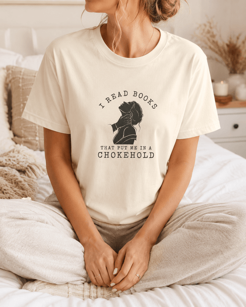 Chokehold Books Graphic Tee - T - SHIRT - TheSpinedLife