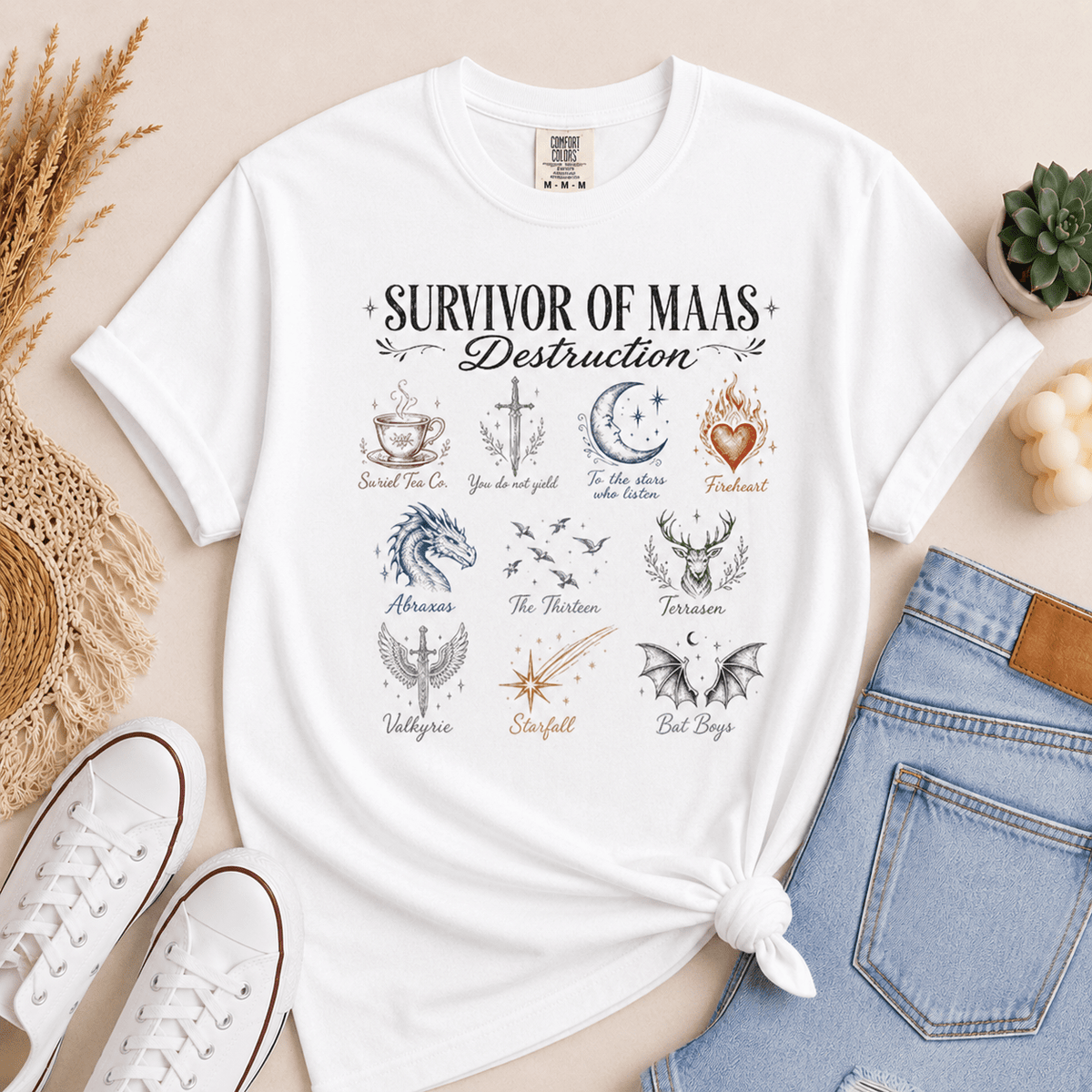 Survivor of Maas Destruction Graphic Tee