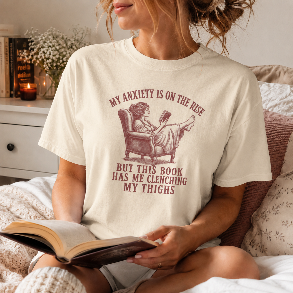 My Anxiety Is On The Rise Graphic Tee