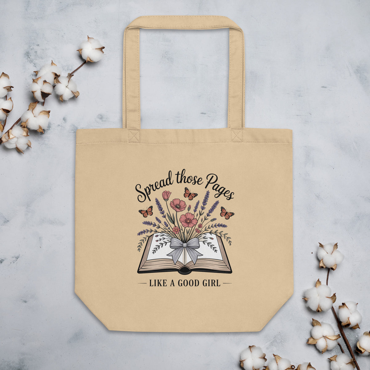 Spread Those Pages Like a Good Girl Tote Bag - Tote Bag - TheSpinedLife