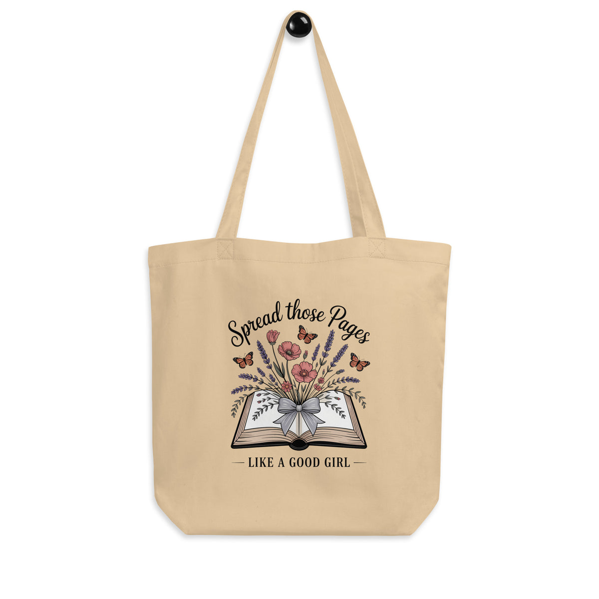 Spread Those Pages Like a Good Girl Tote Bag - Tote Bag - TheSpinedLife