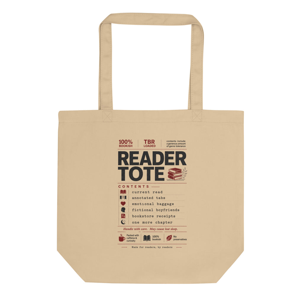 Reader Tote, Packed with Emotional Baggage - Tote Bag - TheSpinedLife
