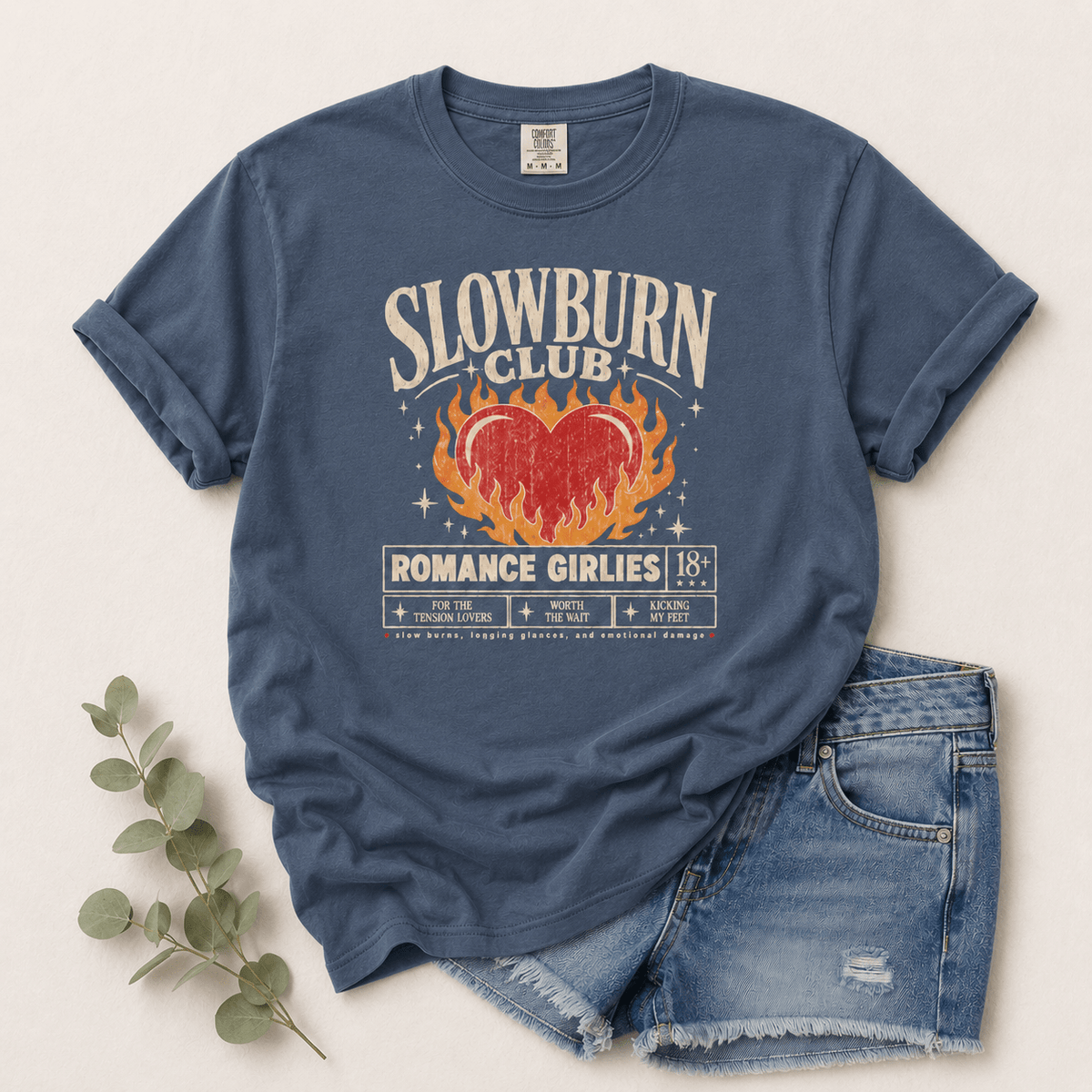 Slowburn Club Tee - T-SHIRT - TheSpinedLife