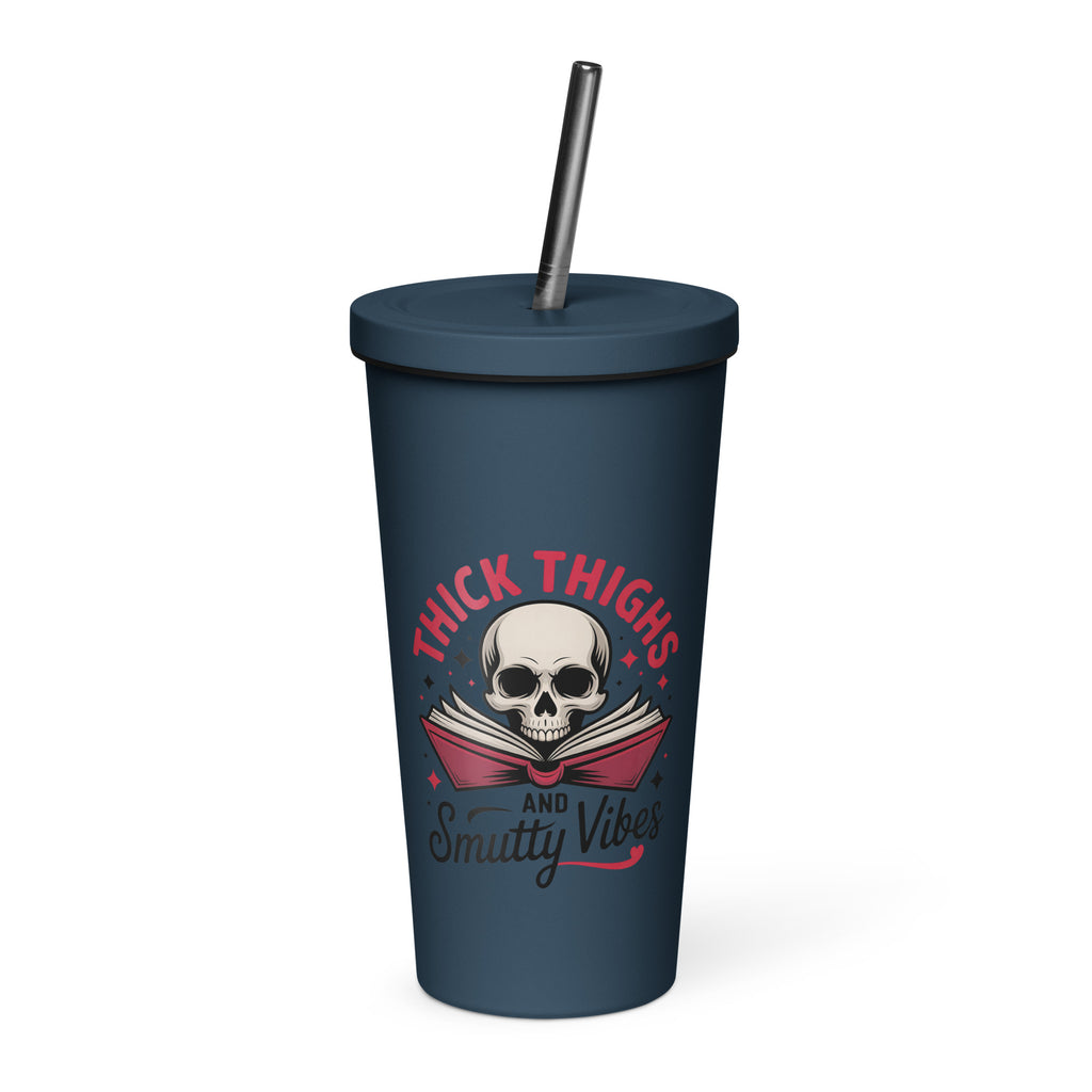 Thick Thighs and Smutty Vibes Tumbler - DRINKWARE - TheSpinedLife