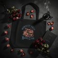 The Morally Grey | Large Organic Gothic Tote - Tote Bag - TheSpinedLife