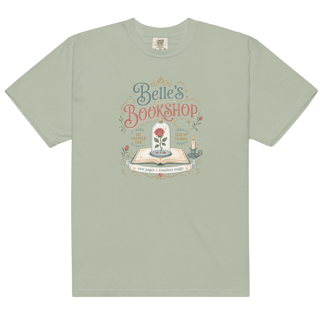 Belle's Bookshop Graphic Tee - T - SHIRT - TheSpinedLife