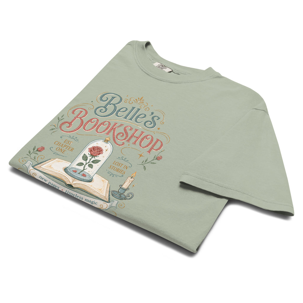 Belle's Bookshop Graphic Tee - T - SHIRT - TheSpinedLife