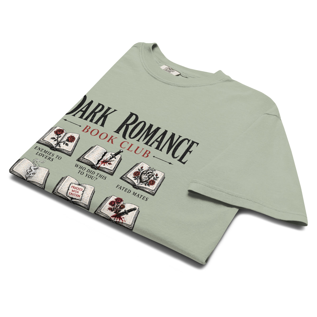 Dark Romance Book Club Graphic Tee - T - SHIRT - TheSpinedLife