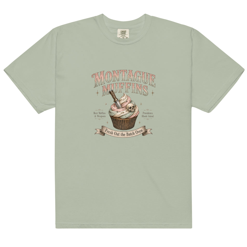 Montague Muffins Leather & Lark Tee - T - SHIRT - TheSpinedLife